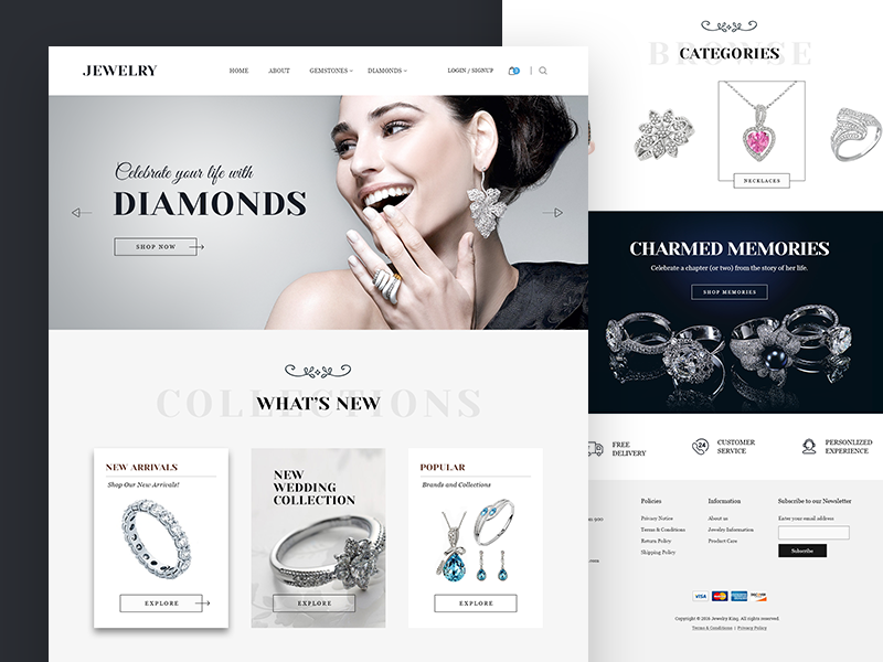 Jewelry 2025 website designers